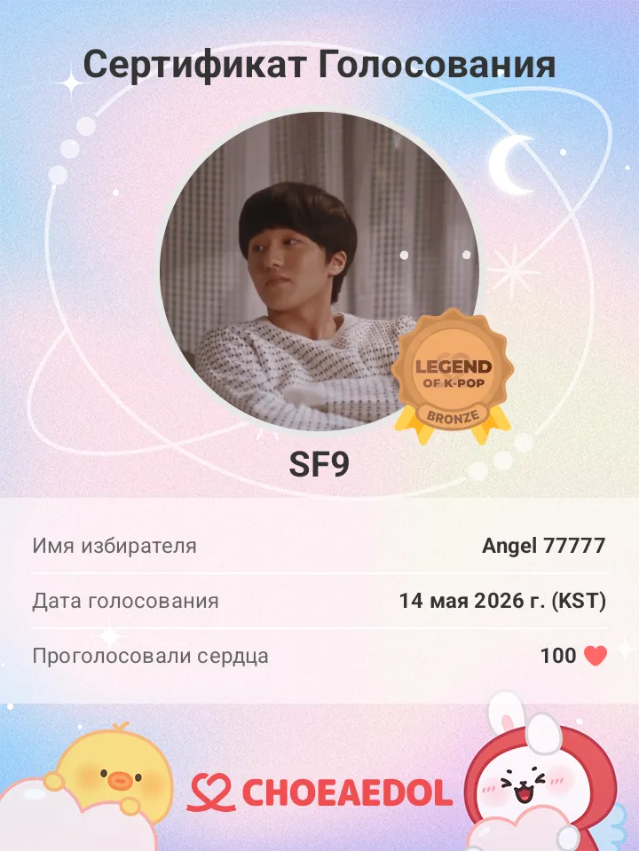 SF9の舞台裏ショット