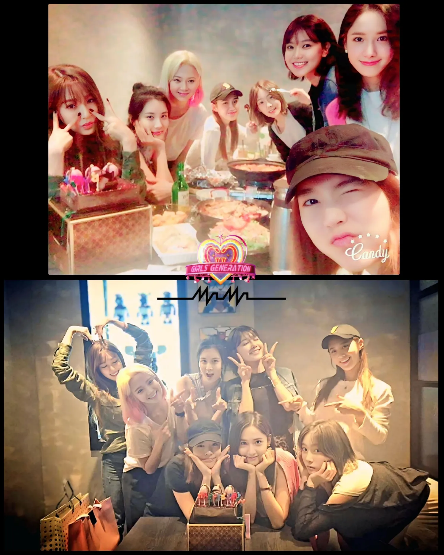 Recent activity shot of Girls' Generation
