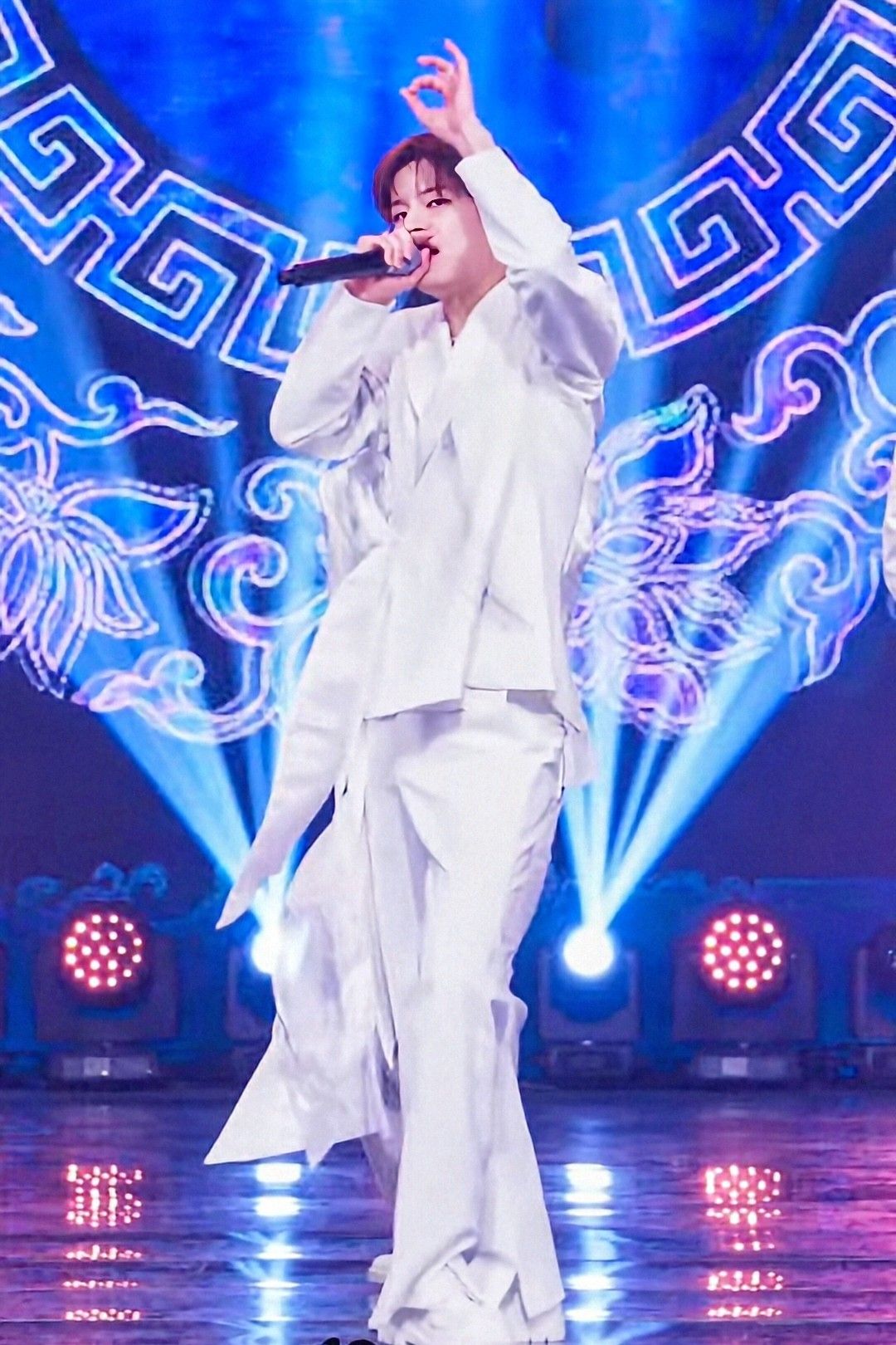 Recent activity shot of Seungmin (Stray Kids)