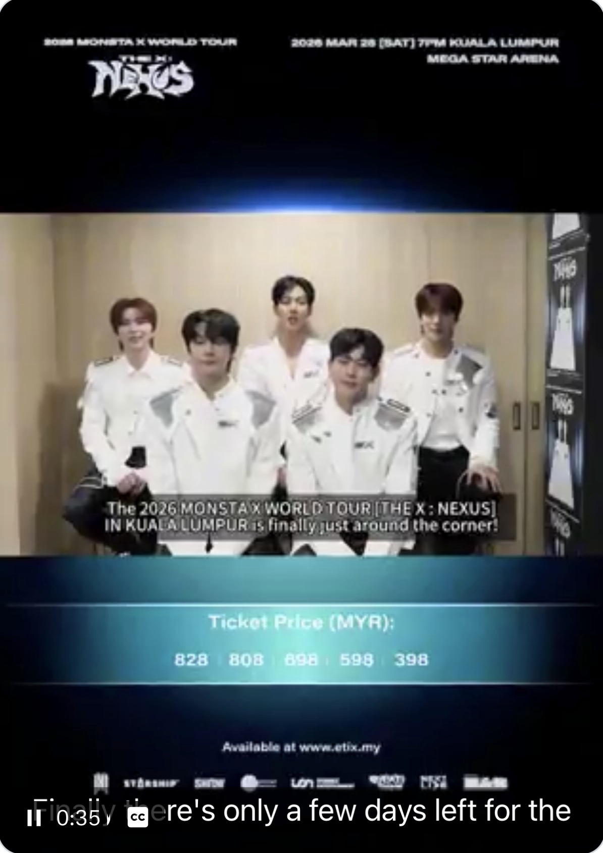 A moment captured by Shownu (MONSTA X)'s fan