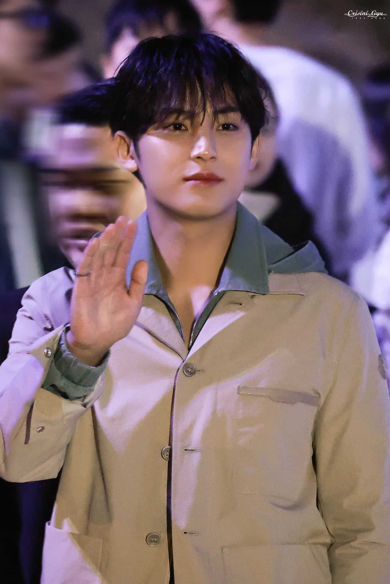 Behind-the-scenes cut of Mingyu (SEVENTEEN)