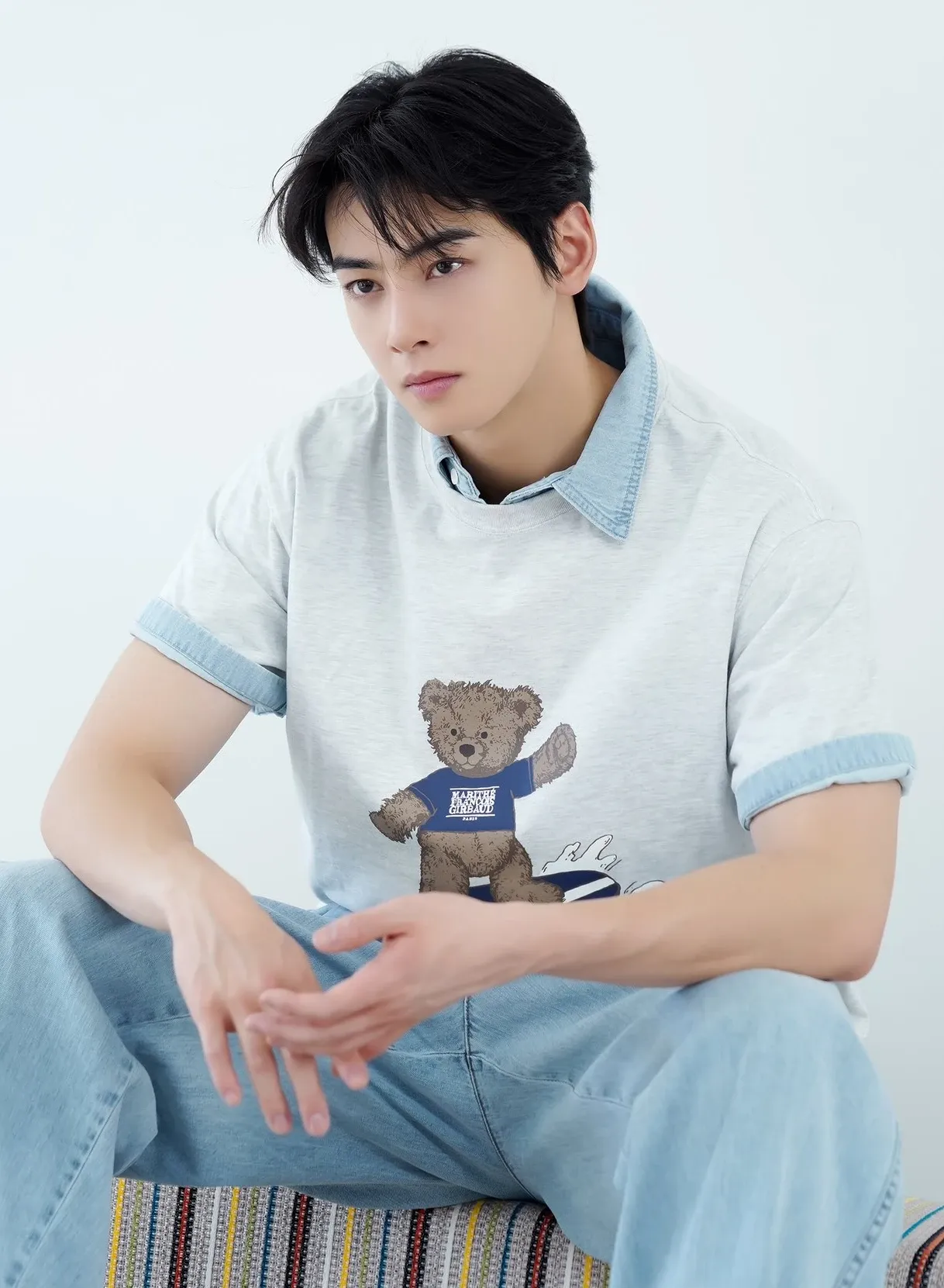 Recent activity shot of Eunwoo (ASTRO)
