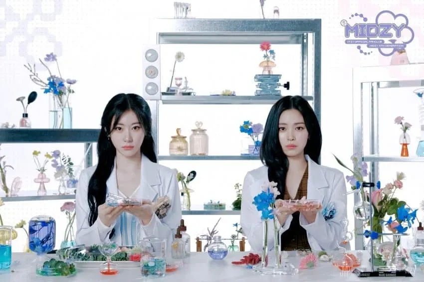 A moment captured by ITZY's fan