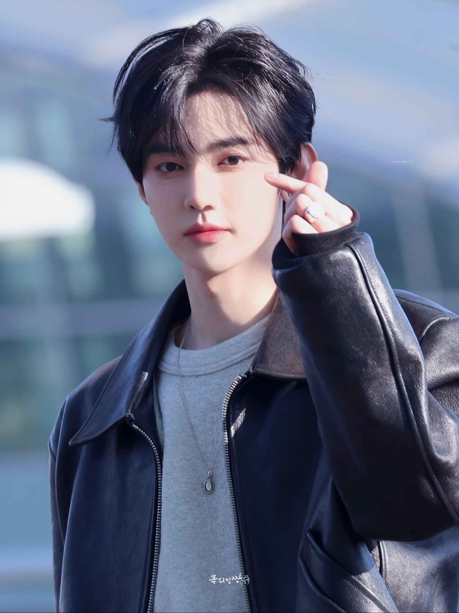 Recent activity shot of Zhang Hao (ZEROBASEONE)