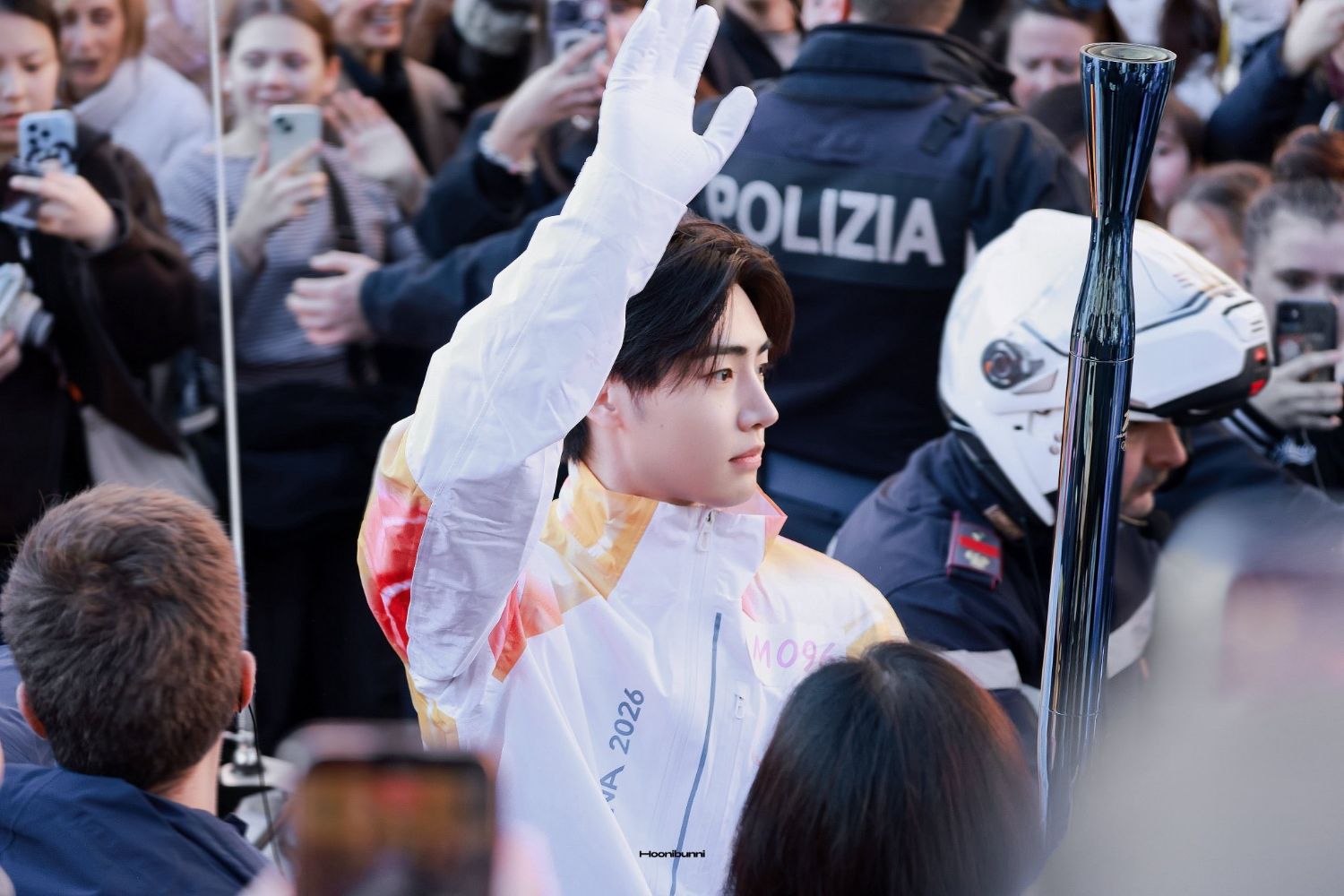 Momen yang diabadikan oleh penggemar ENHYPEN