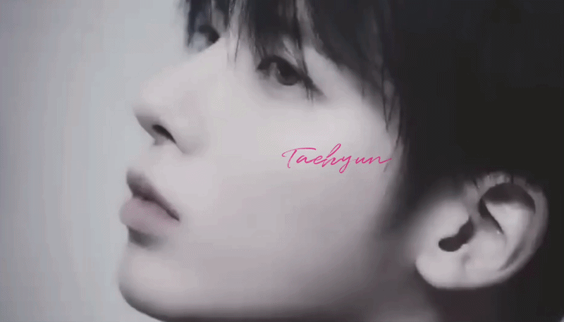 Behind-the-scenes cut of Taehyun (TOMORROW X TOGETHER)