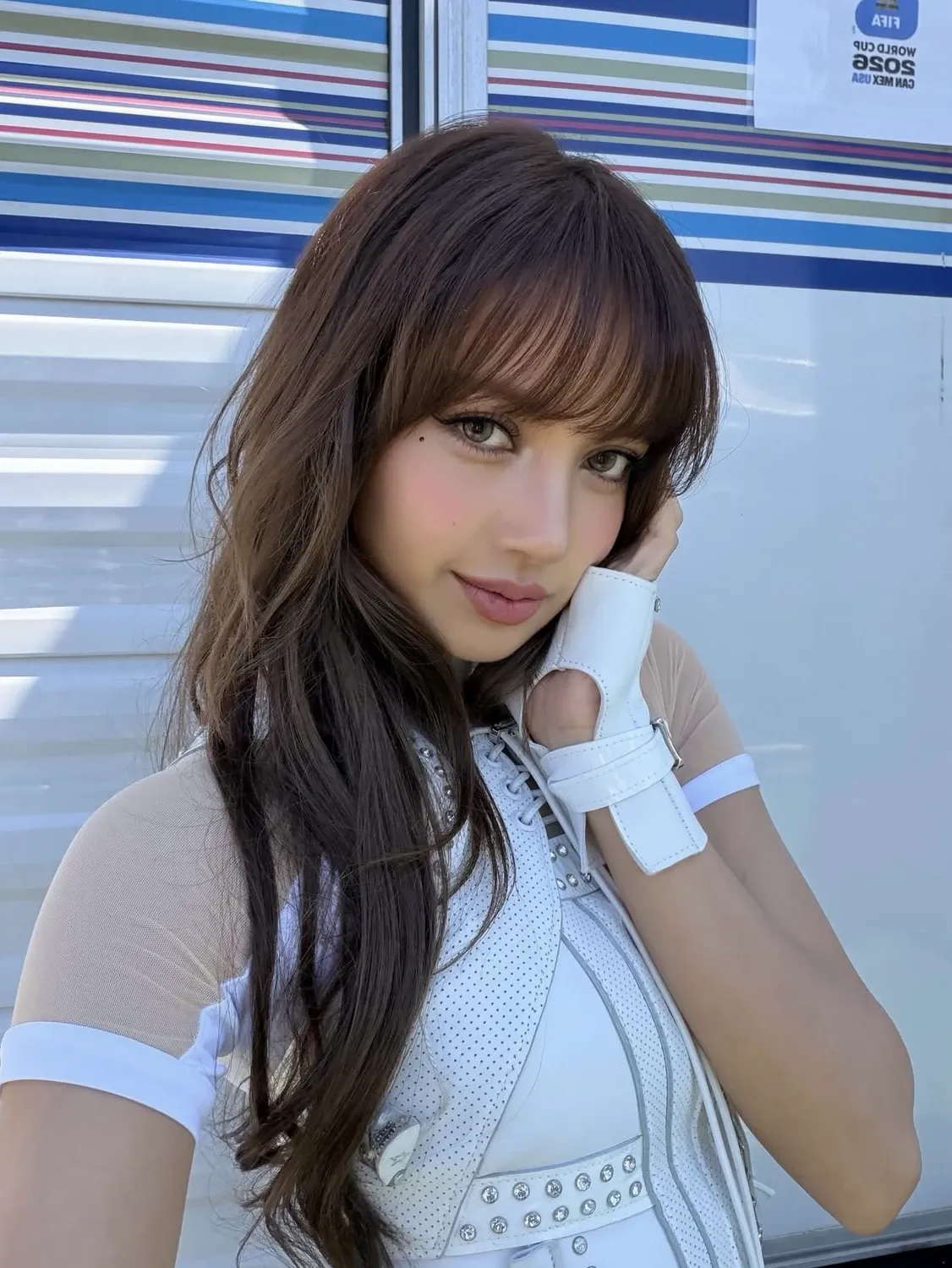 Lisa (BLACKPINK)粉絲拍下的瞬間