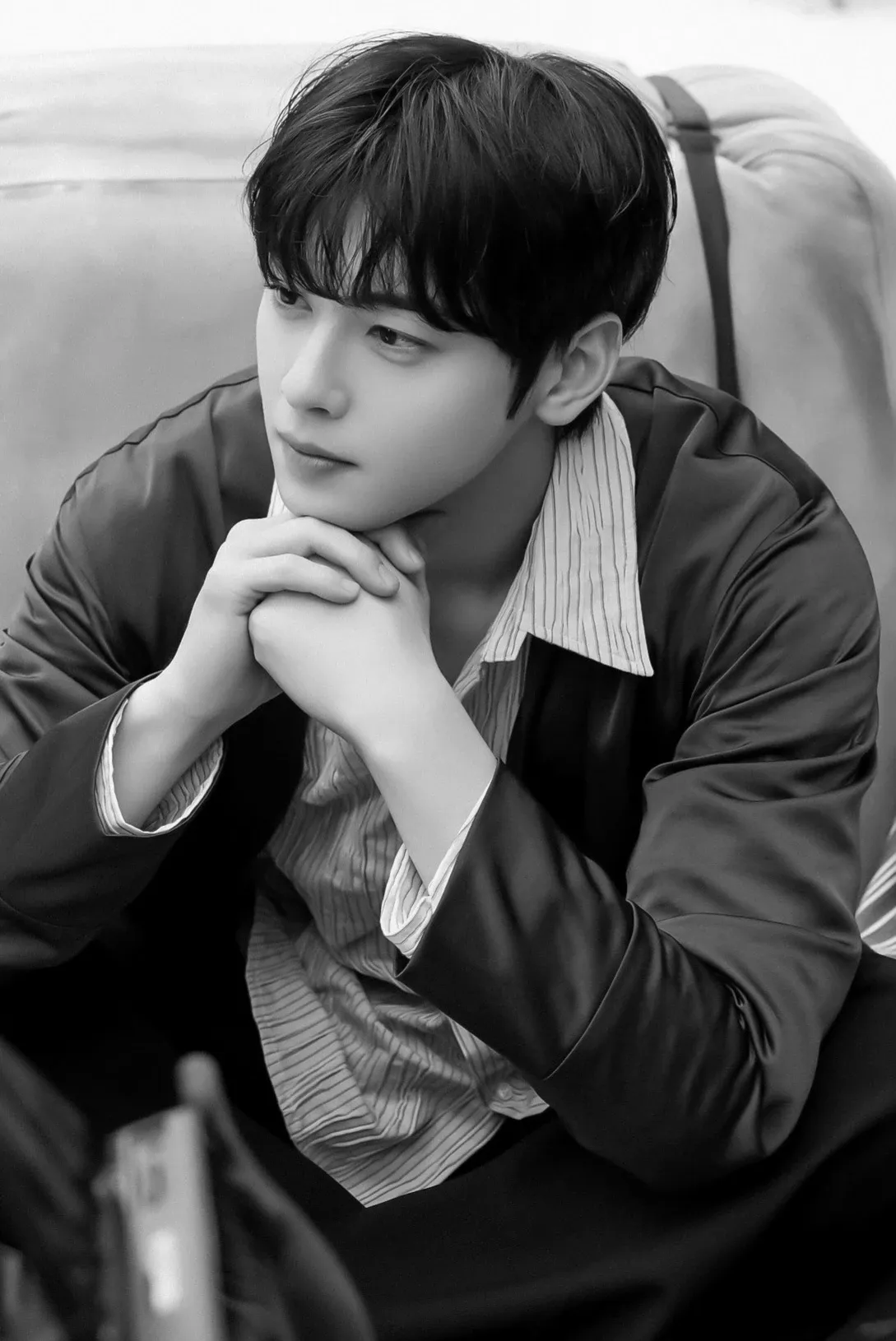 Recent activity shot of Eunwoo (ASTRO)