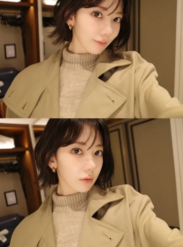 Recent activity shot of Sakura (LE SSERAFIM)