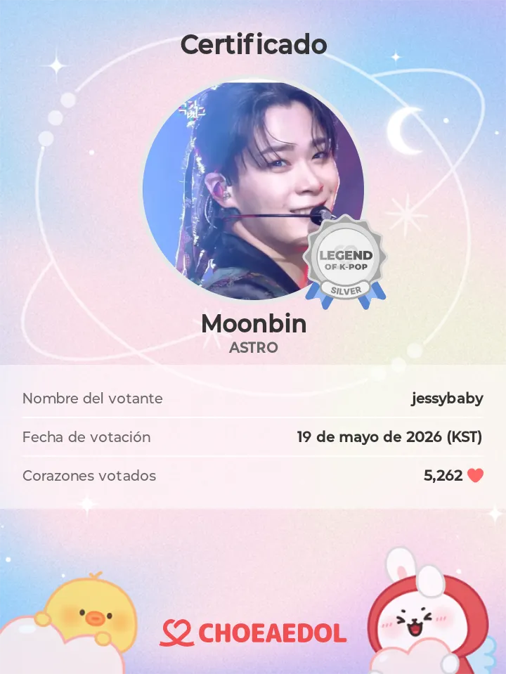 Latest photo of Moonbin (ASTRO)
