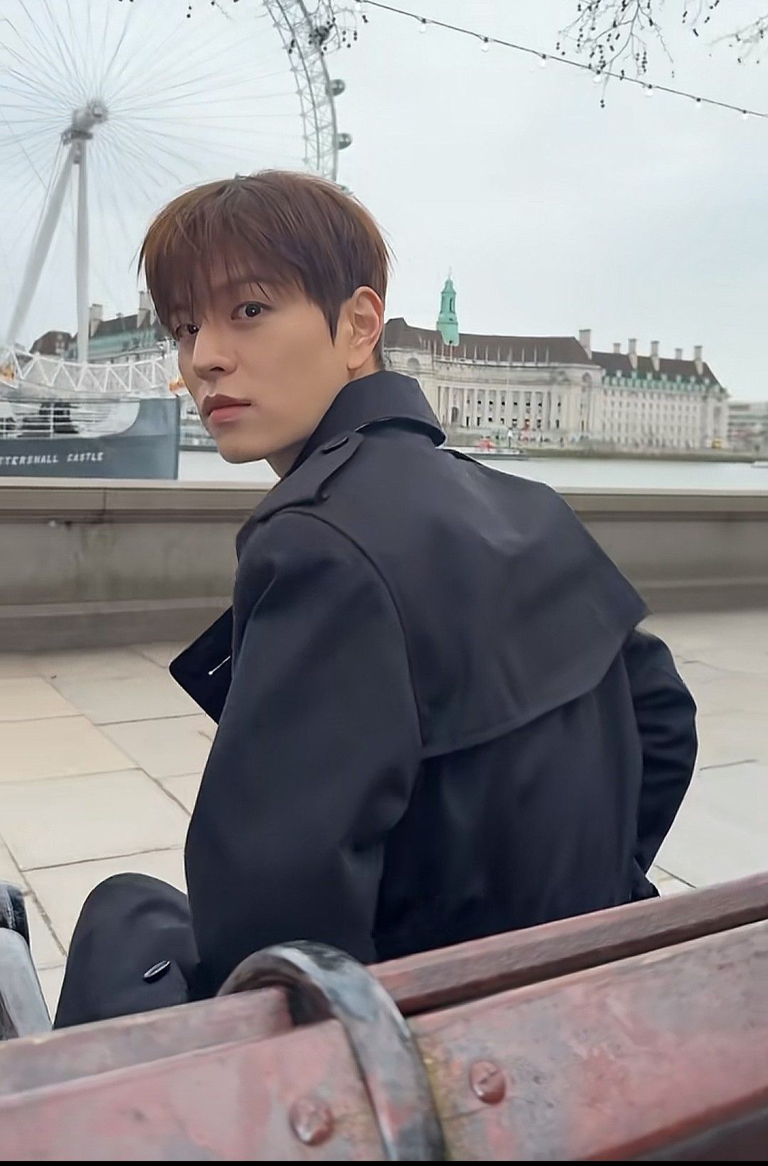 Behind-the-scenes cut of Seungmin (Stray Kids)