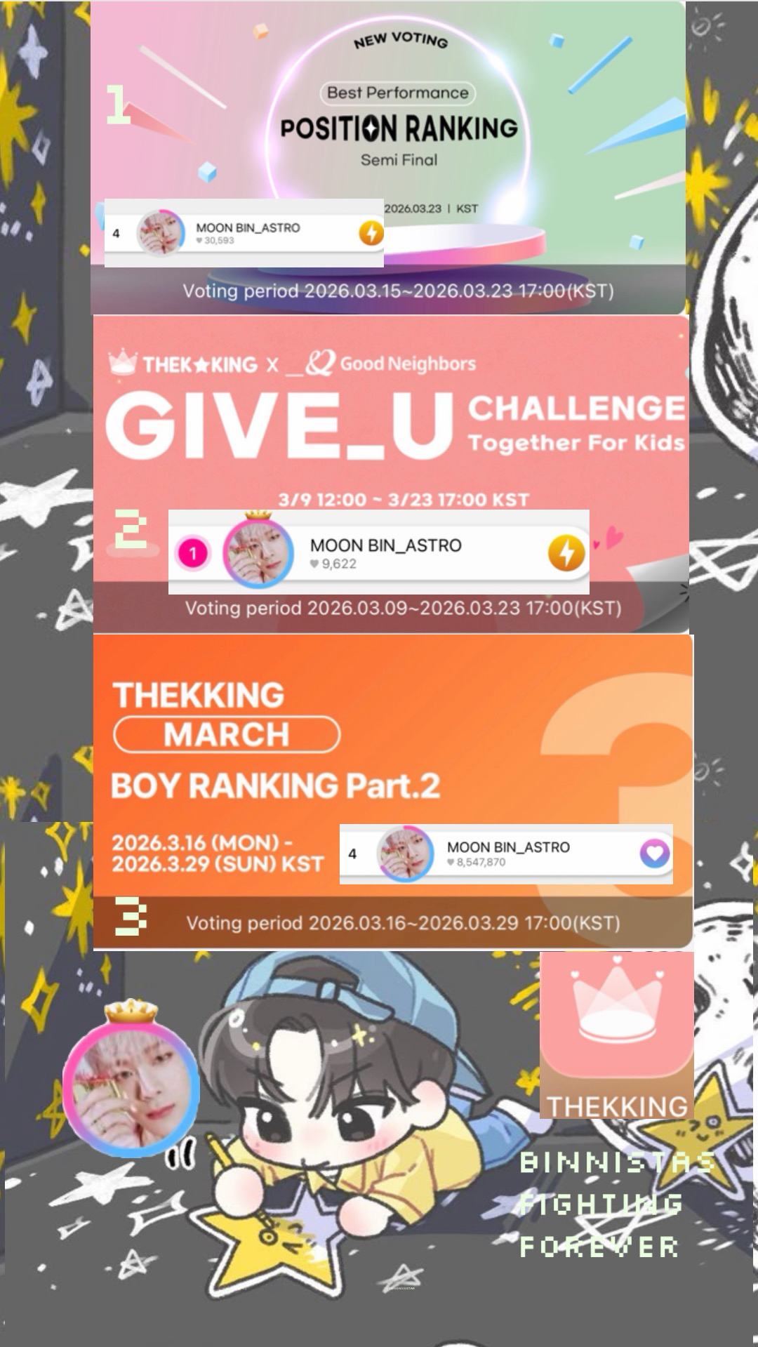 A moment captured by Moonbin (ASTRO)'s fan