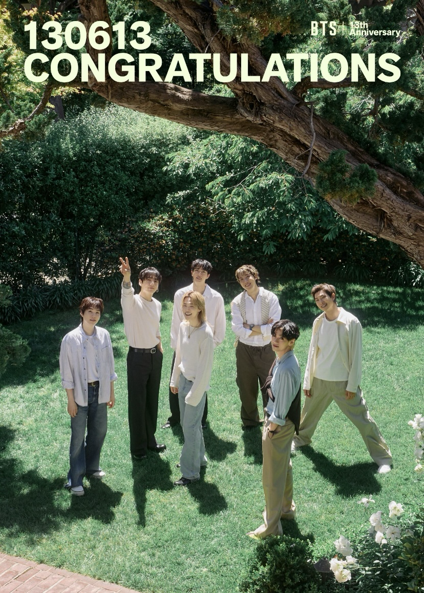 A moment captured by BTS's fan