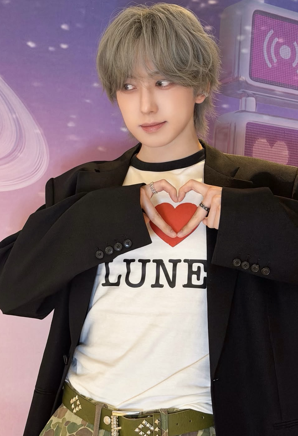 Recent activity shot of Fuma (&TEAM)