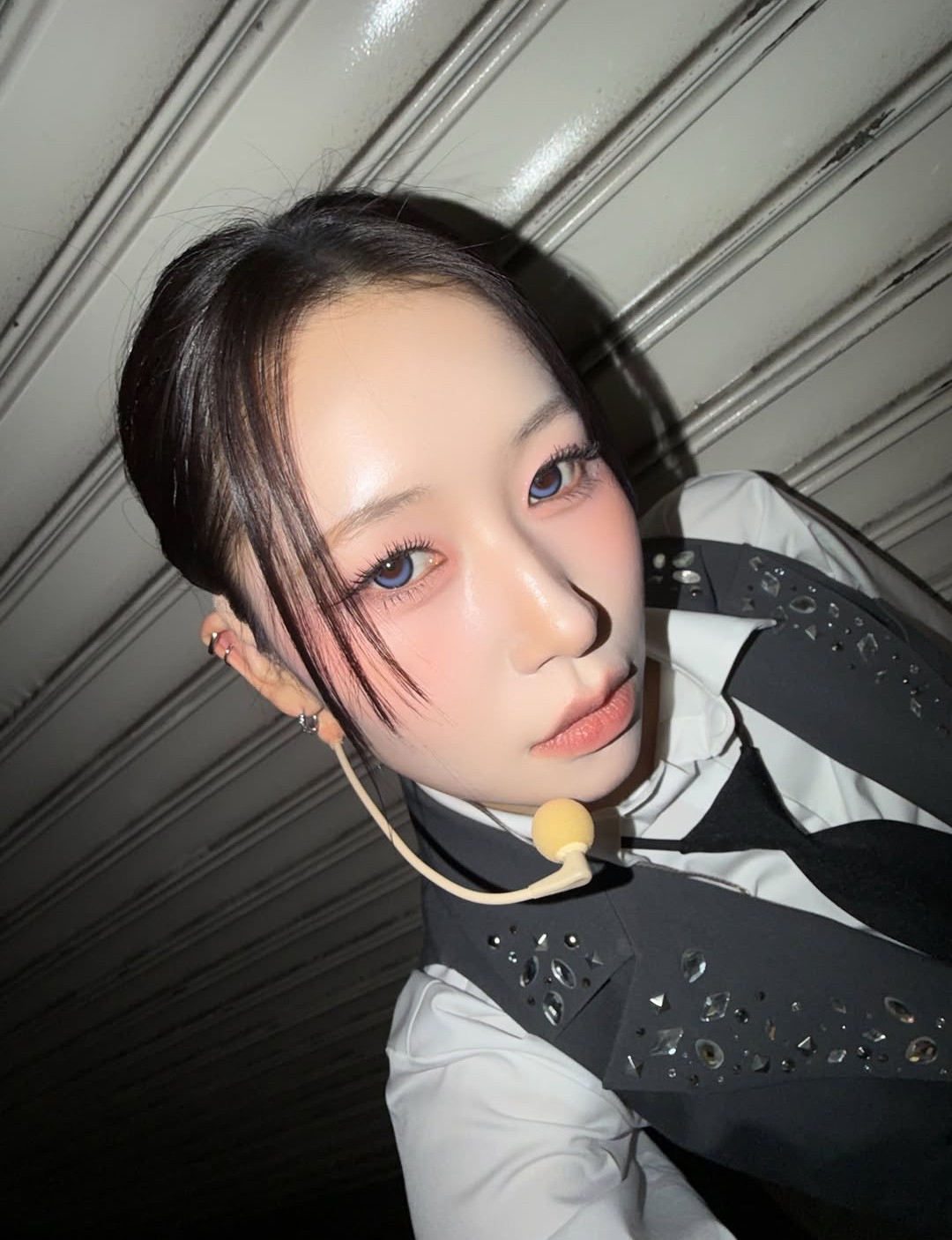 A moment captured by Kasahara Momona (ME:I)'s fan