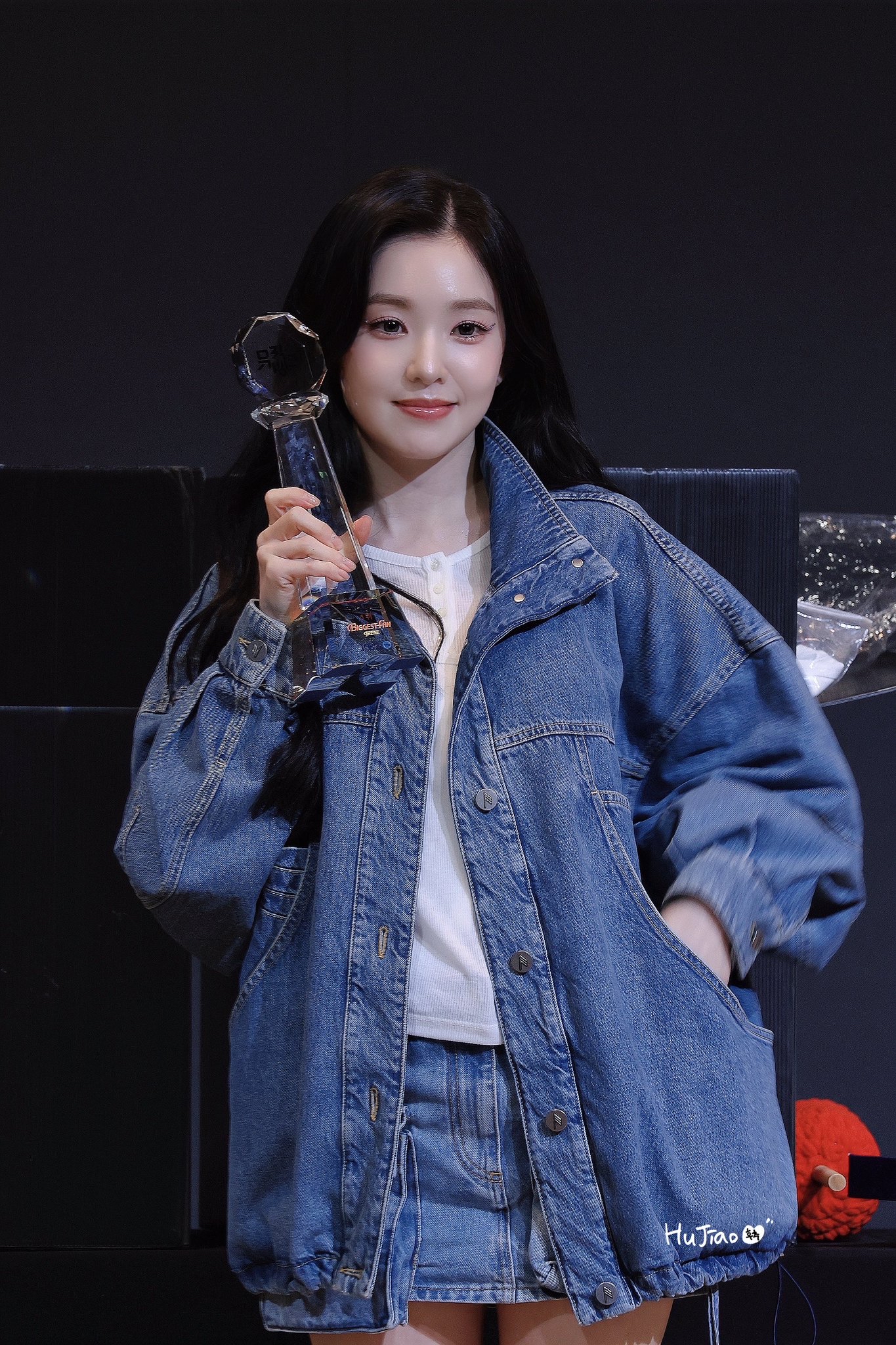 A moment captured by Red Velvet's fan