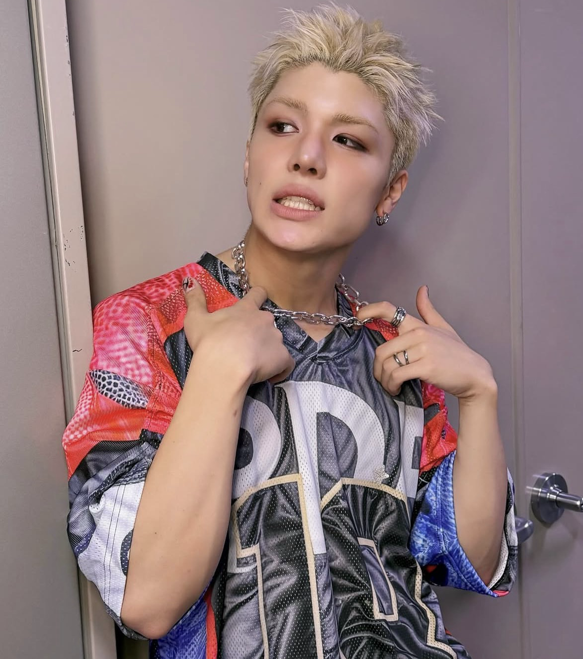 A moment captured by Maki (&TEAM)'s fan