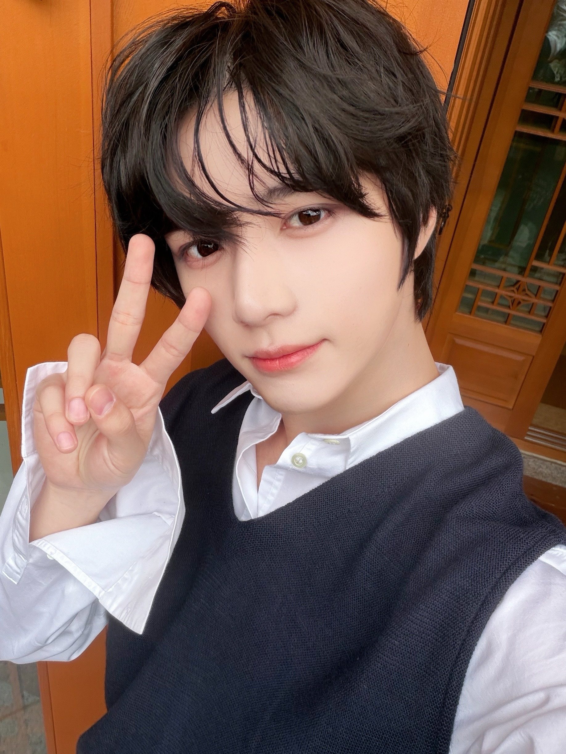 A moment captured by Beomgyu (TOMORROW X TOGETHER)'s fan