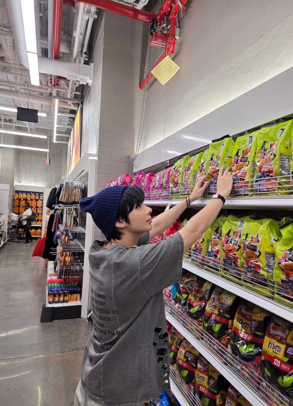 太顯 (TOMORROW X TOGETHER)粉絲拍下的瞬間