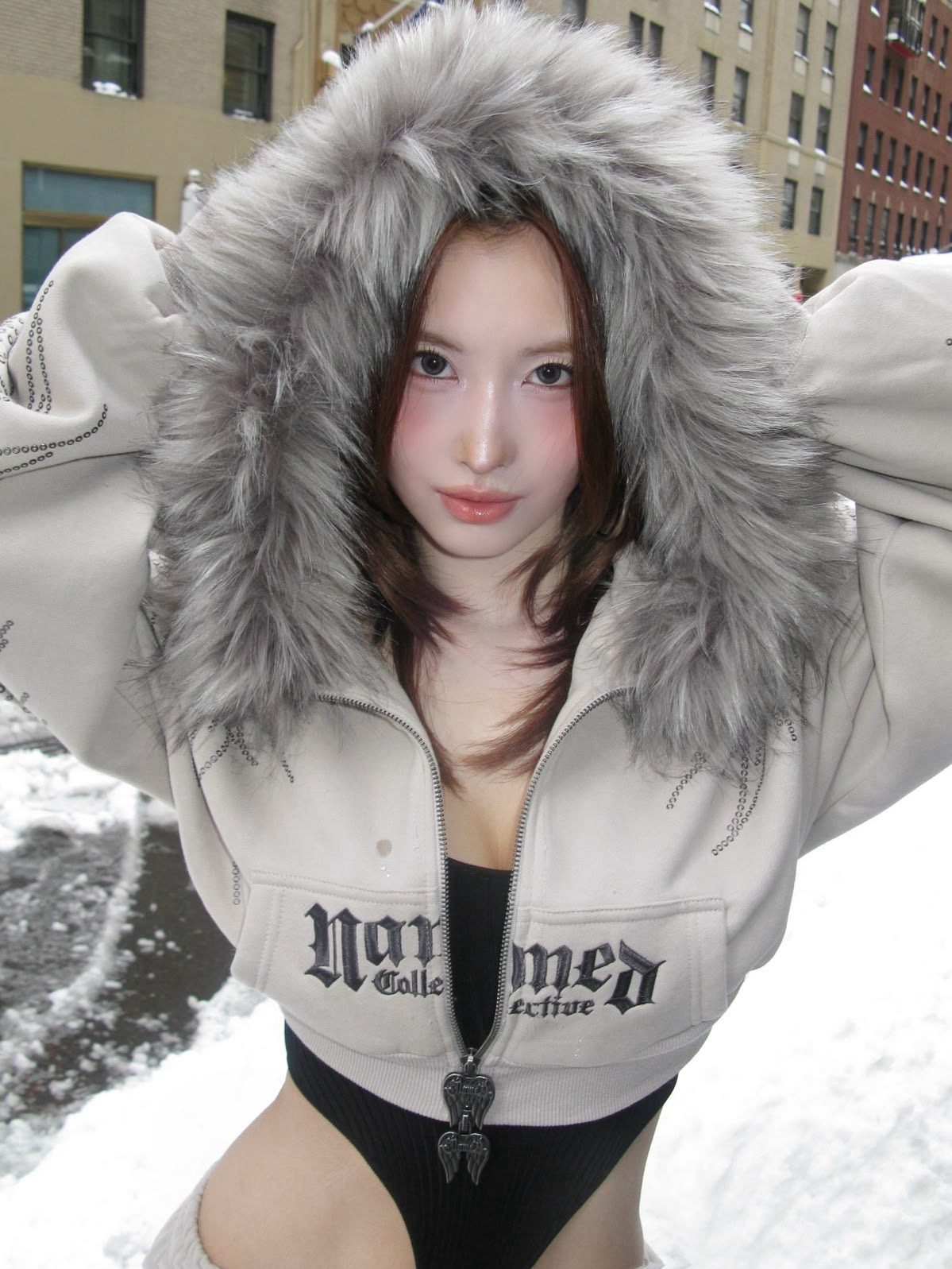 Momo (TWICE)粉絲拍下的瞬間