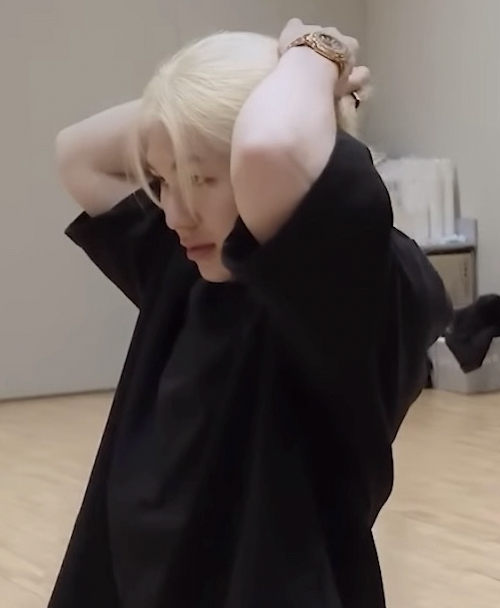 Recent activity shot of Woozi (SEVENTEEN)