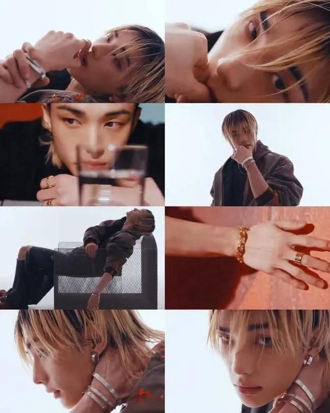 Recent activity shot of Hyunjin (Stray Kids)