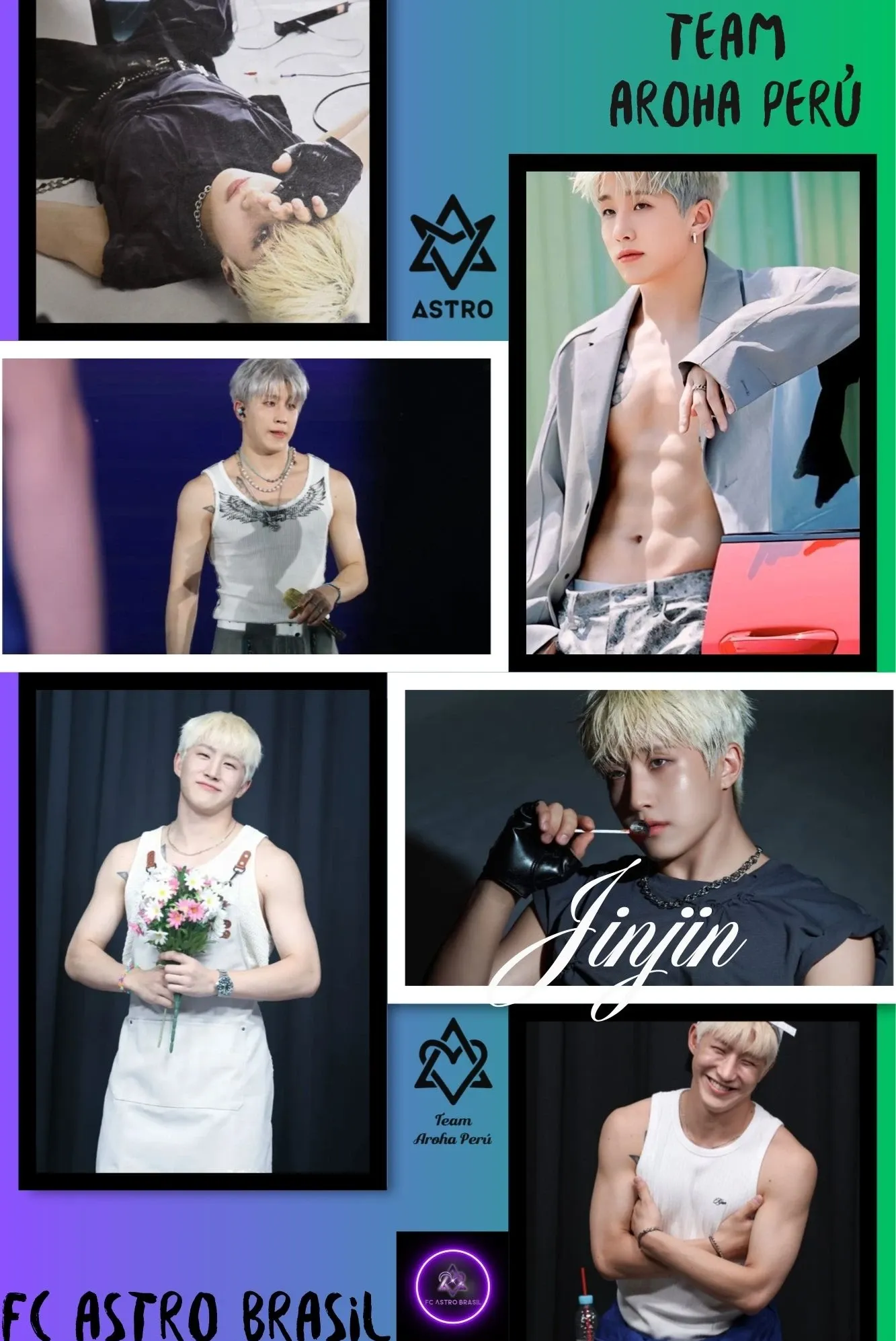 Recent activity shot of Jinjin (ASTRO)