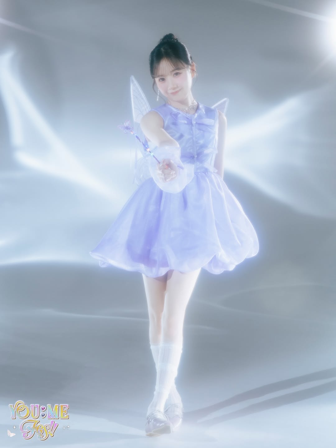 Recent activity shot of Shimizu Keiko (ME:I)