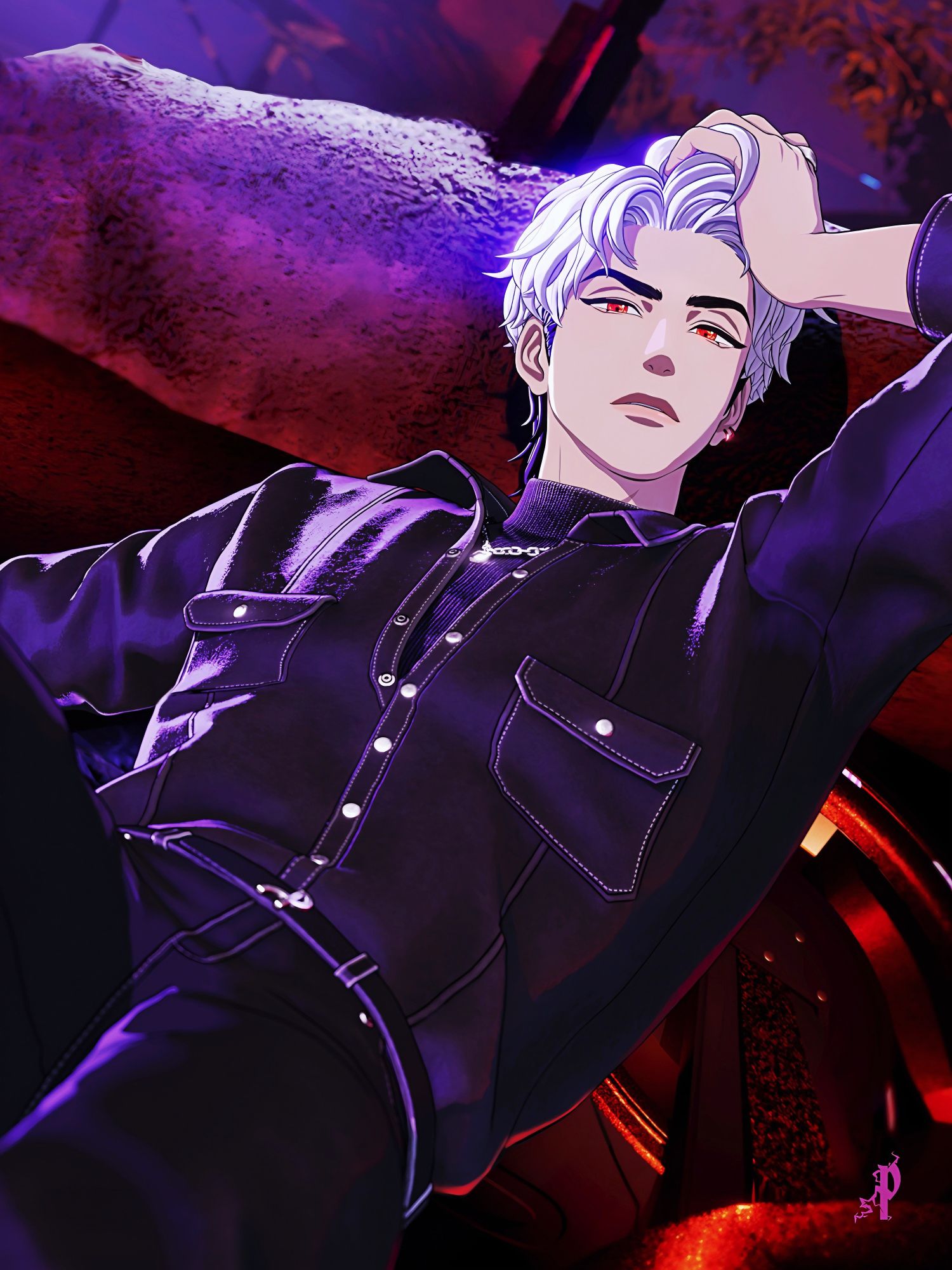 Recent activity shot of Eunho (PLAVE)