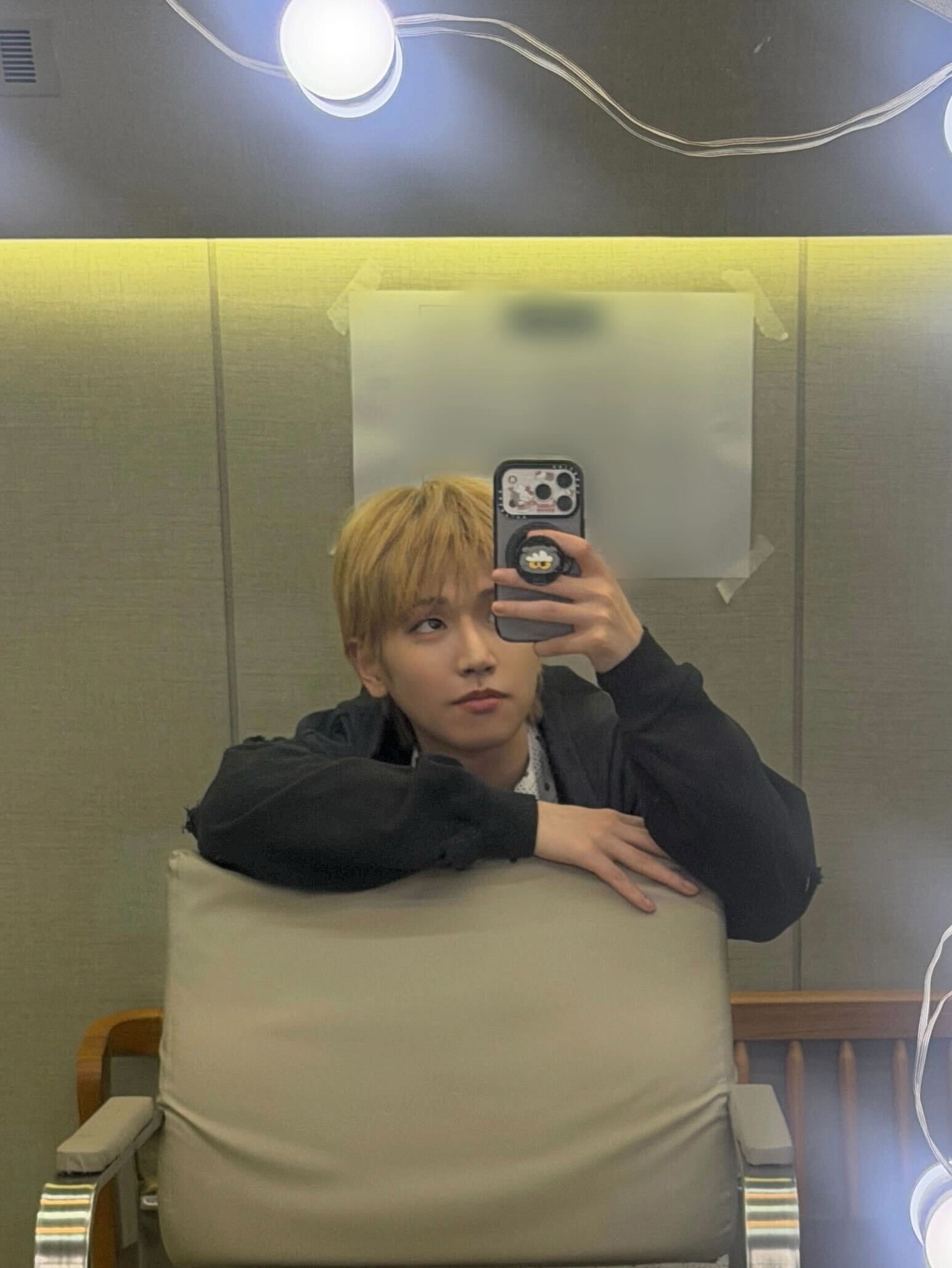 A moment captured by Riwoo (BOYNEXTDOOR)'s fan