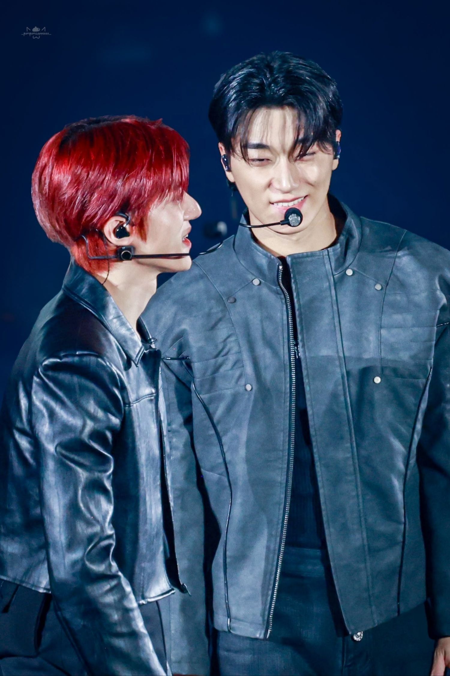 A moment captured by San (ATEEZ)'s fan