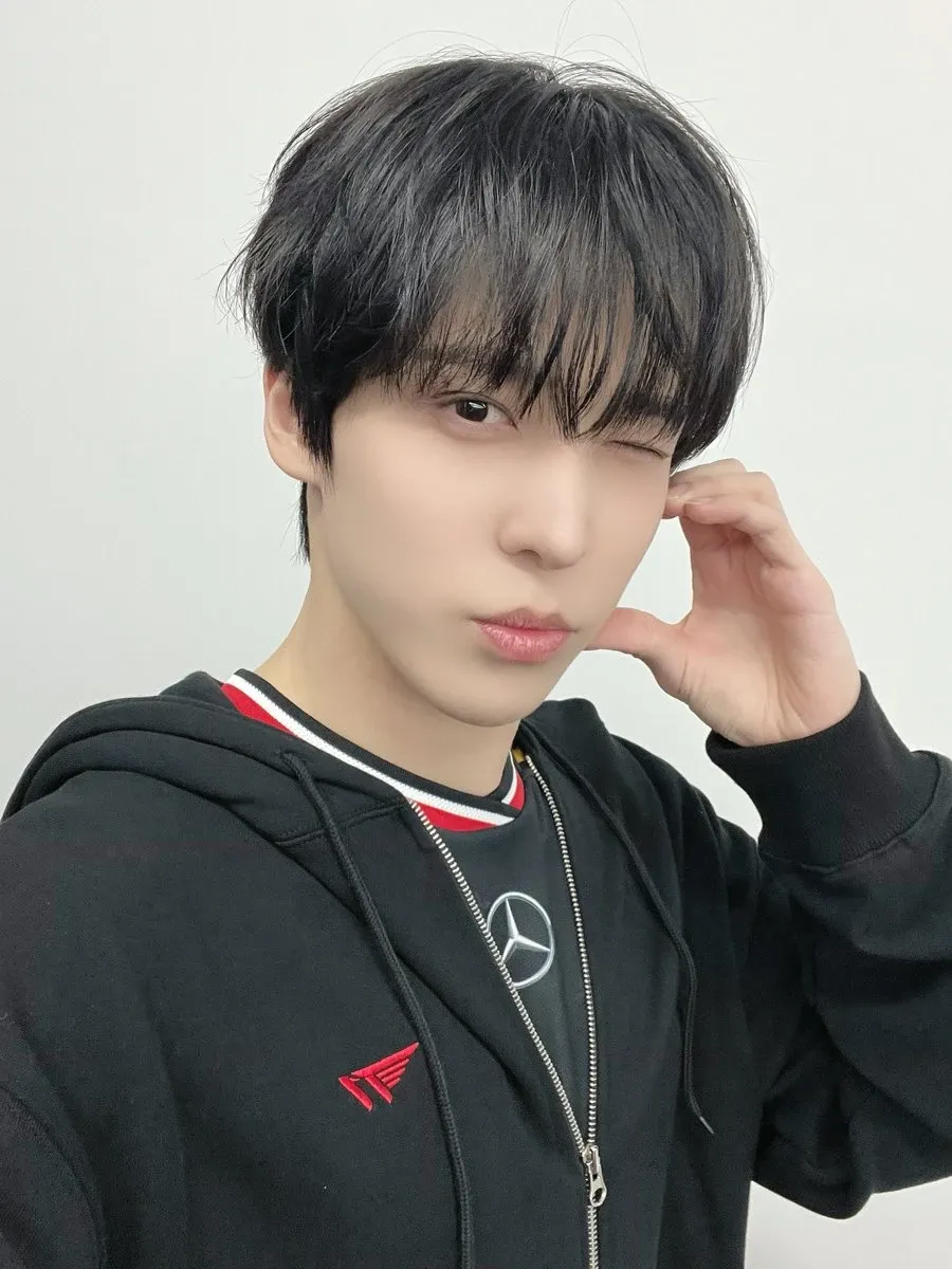 A moment captured by ATEEZ's fan