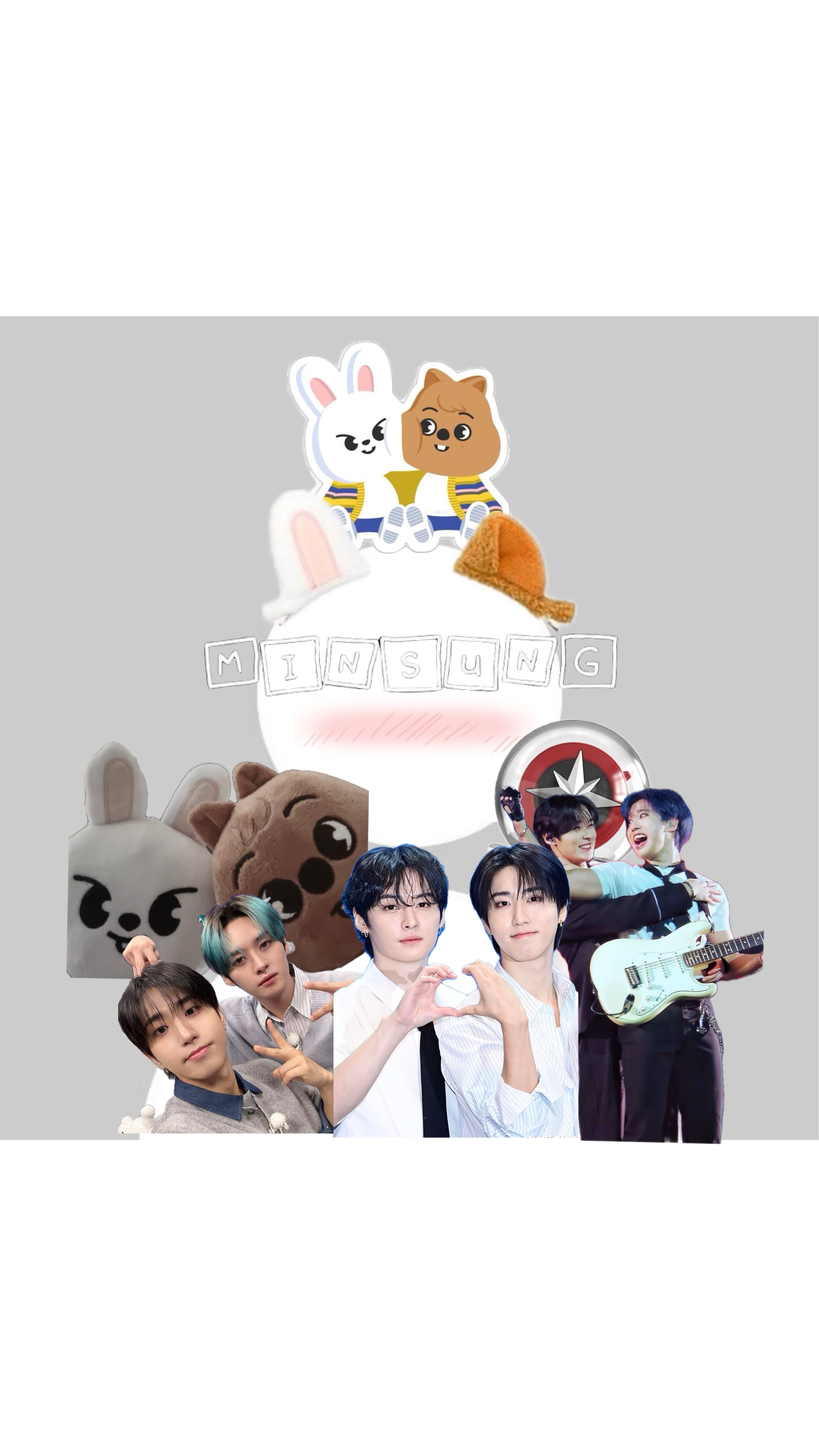 A moment captured by Stray Kids's fan