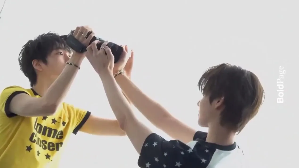 A moment captured by Hyeongjun (CRAVITY)'s fan