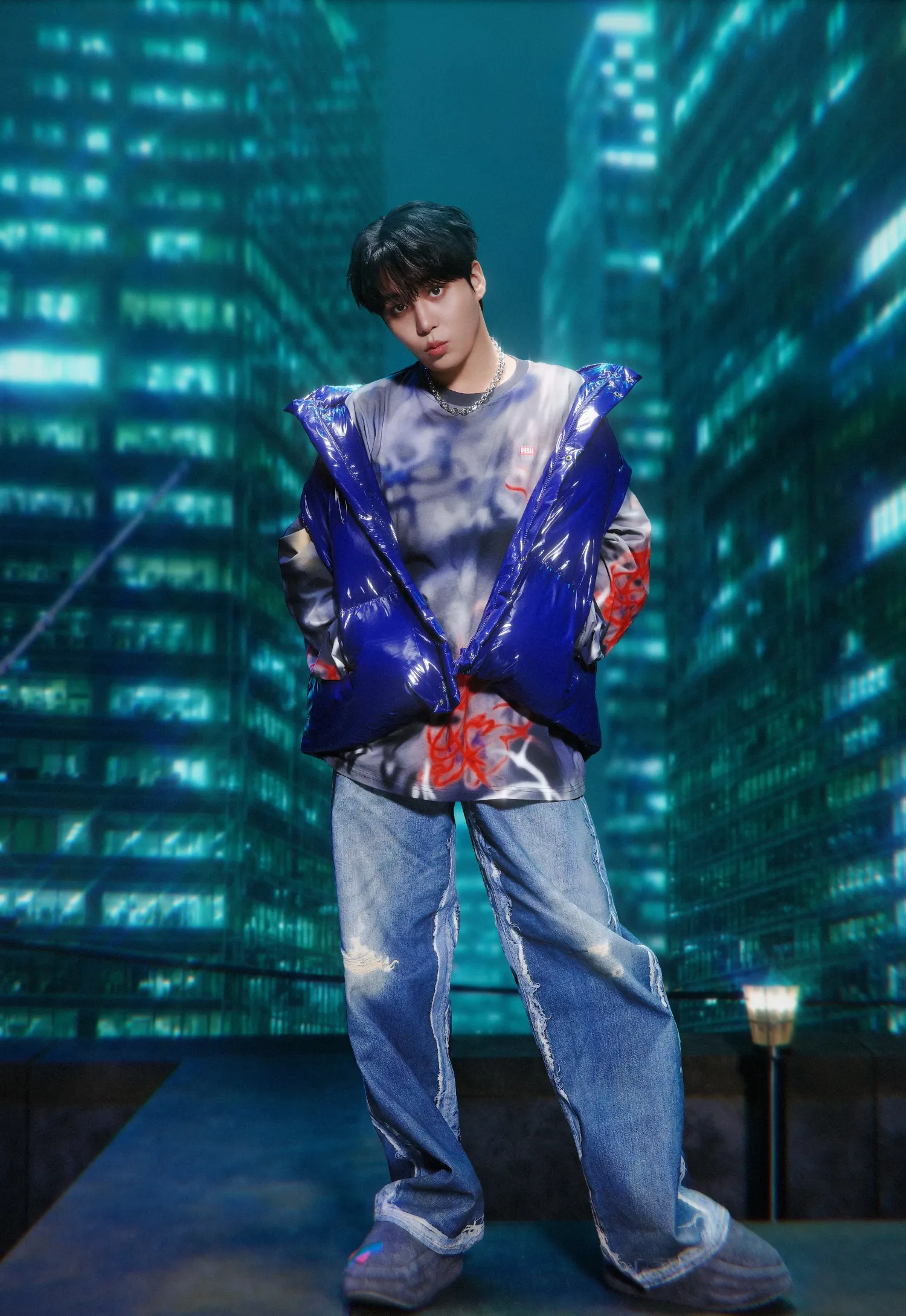 Recent activity shot of Jongho (ATEEZ)