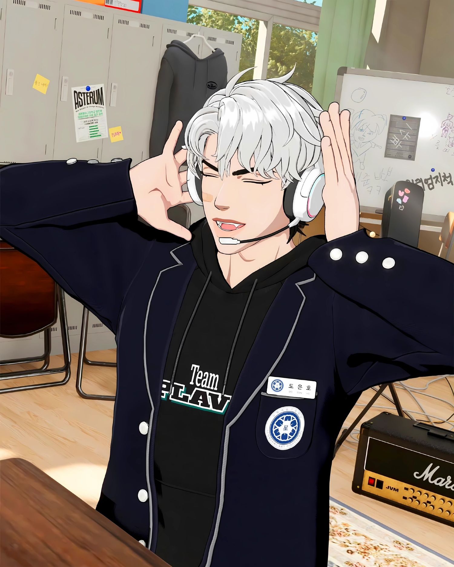 A moment captured by Eunho (PLAVE)'s fan