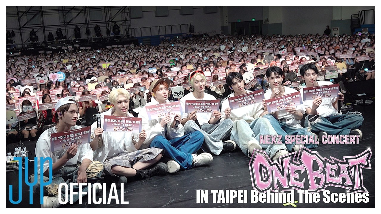 A moment captured by NEXZ's fan