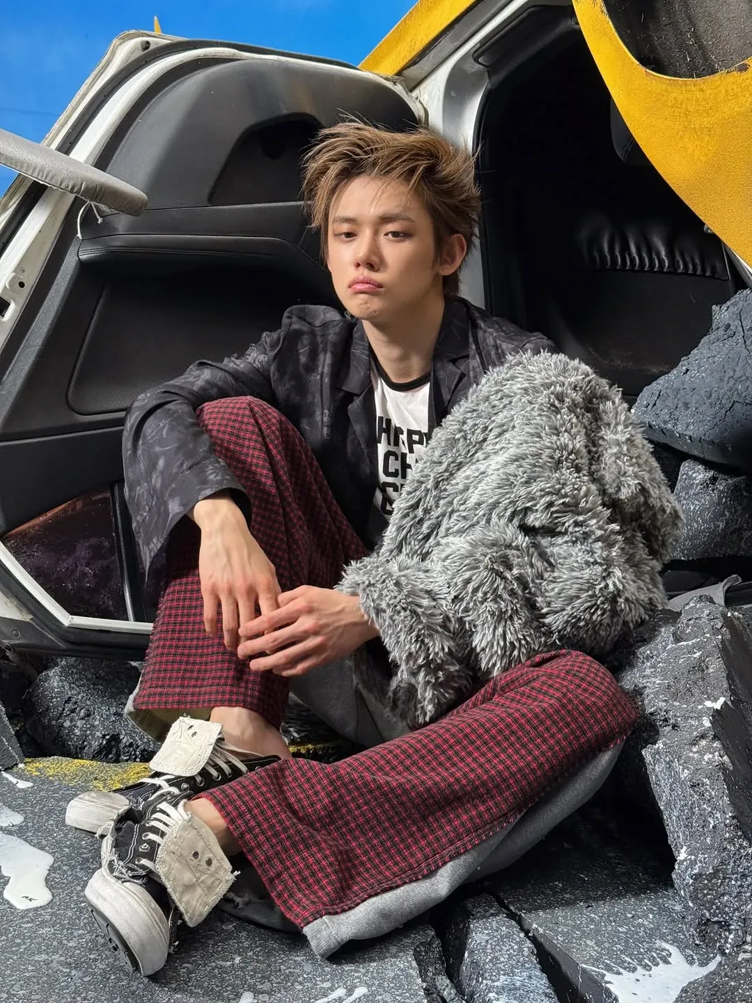 A moment captured by Yeonjun (TOMORROW X TOGETHER)'s fan