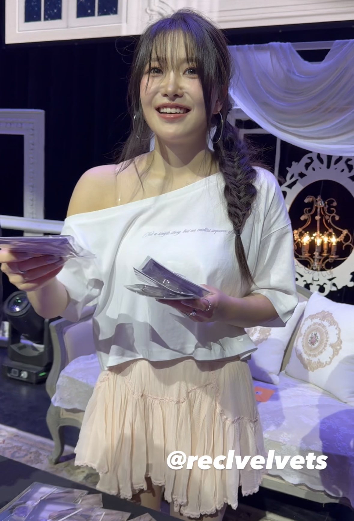 A moment captured by Yeri (Red Velvet)'s fan