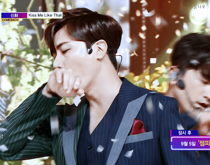 Recent activity shot of SHINHWA