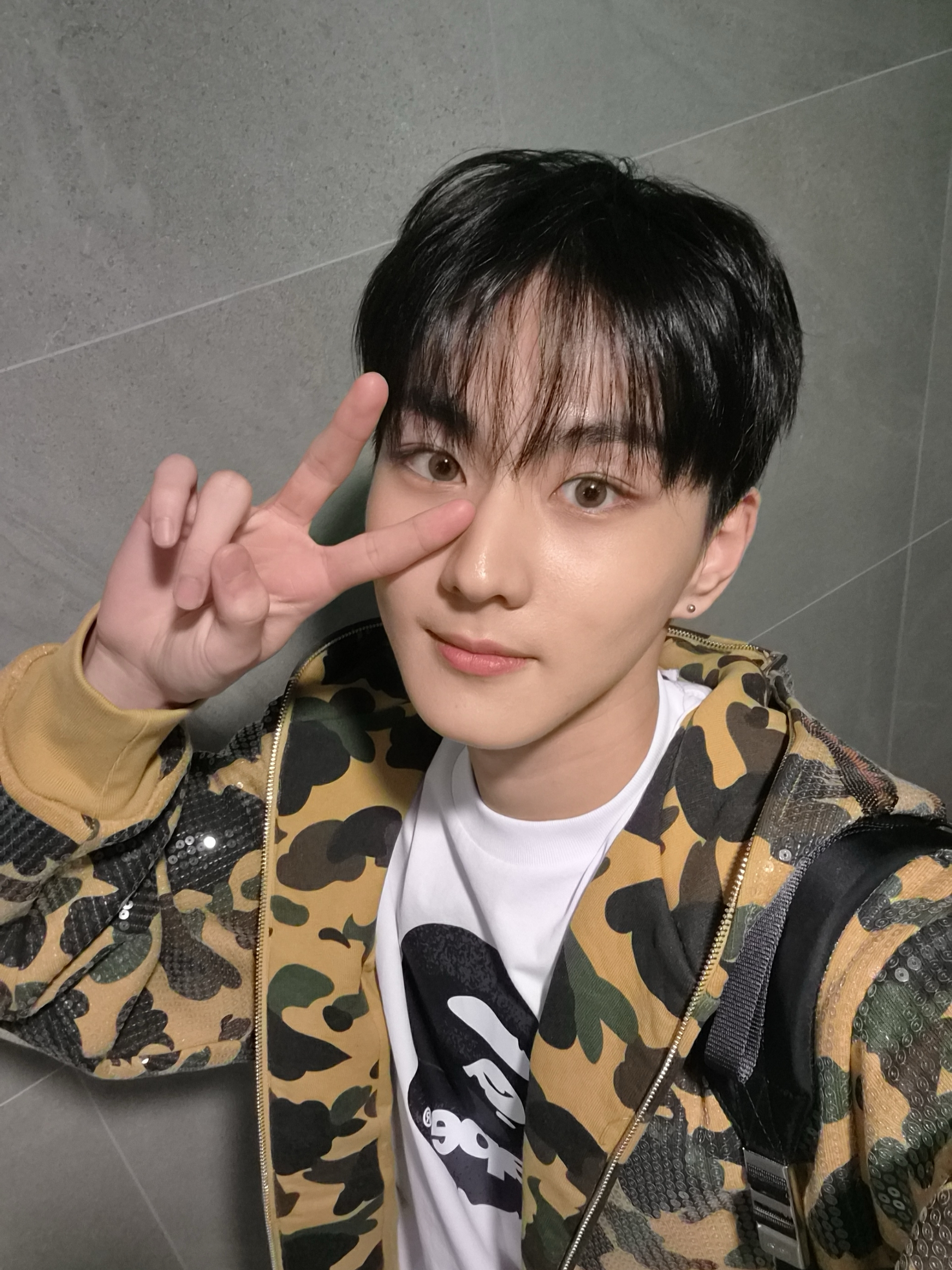 Recent activity shot of Jungwon (ENHYPEN)