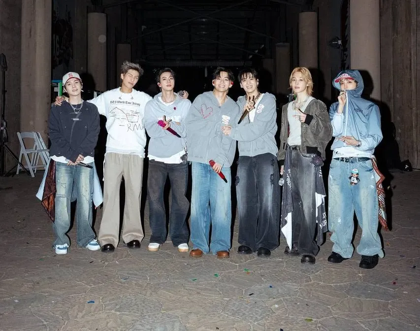 Potret di balik layar BTS