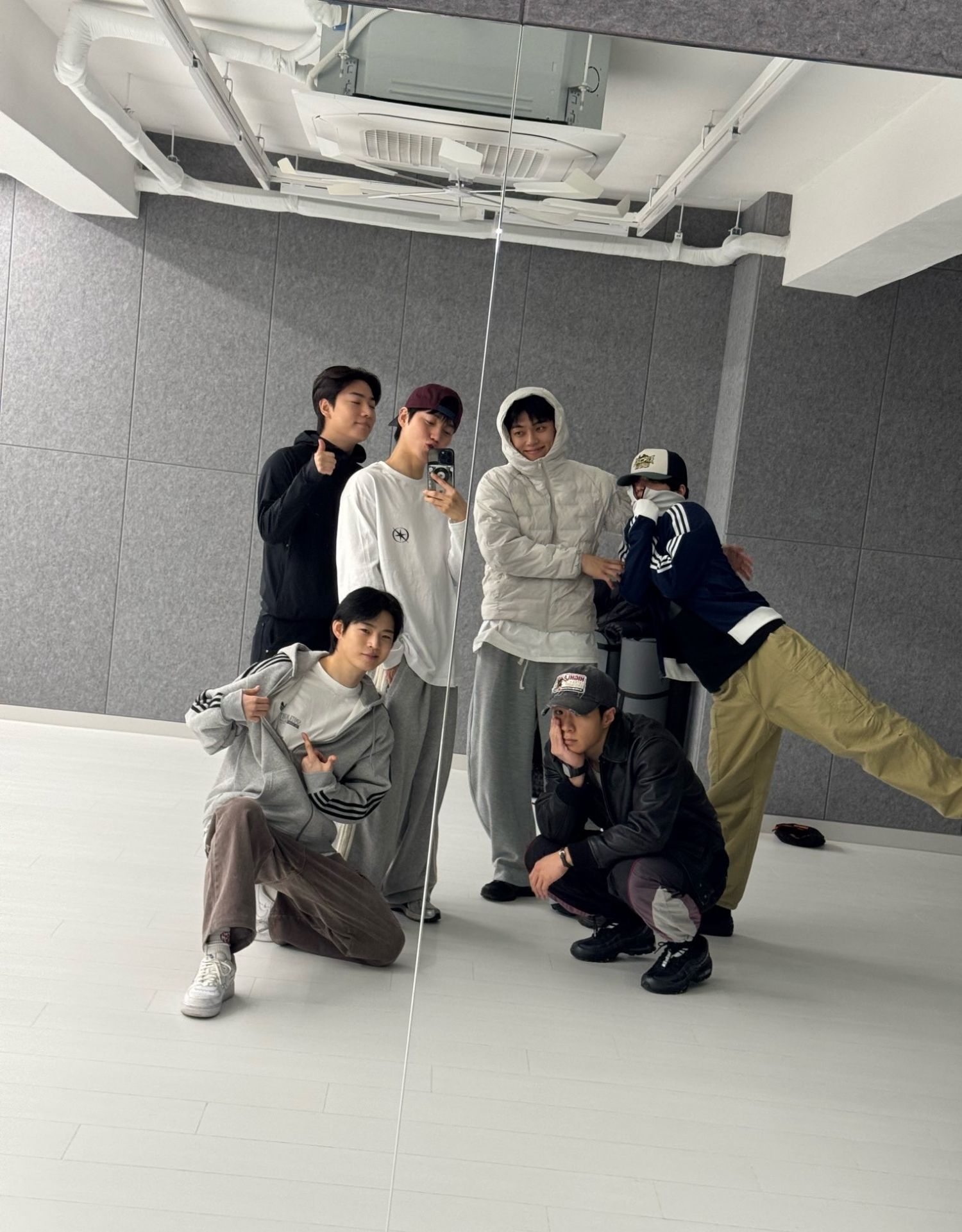 A moment captured by ONF's fan