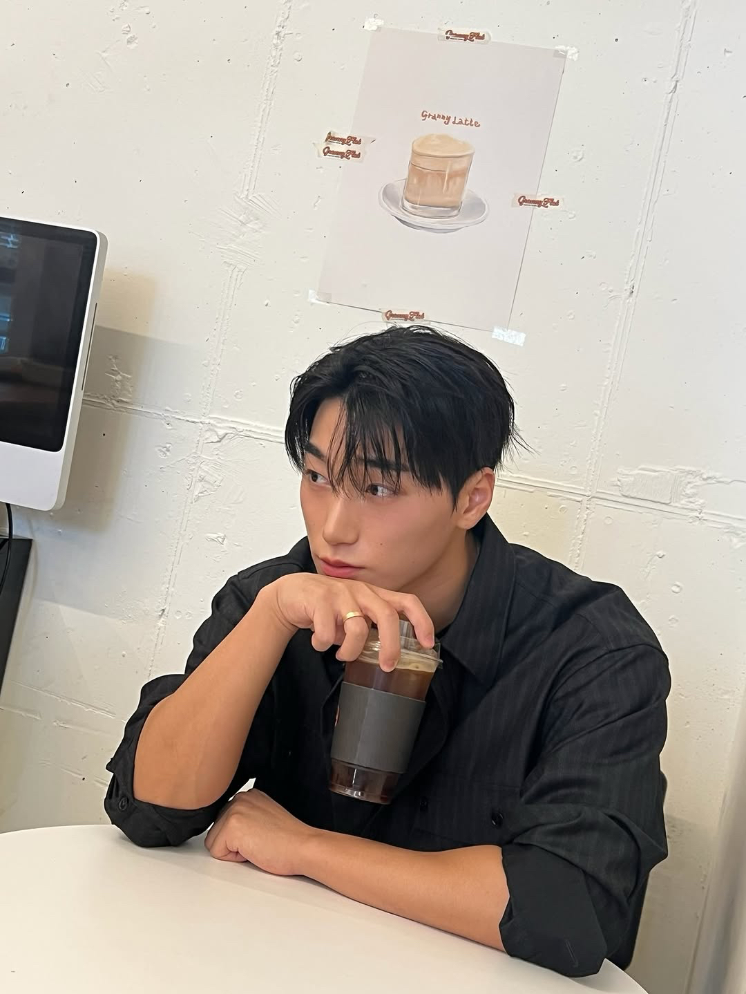 Recent activity shot of San (ATEEZ)