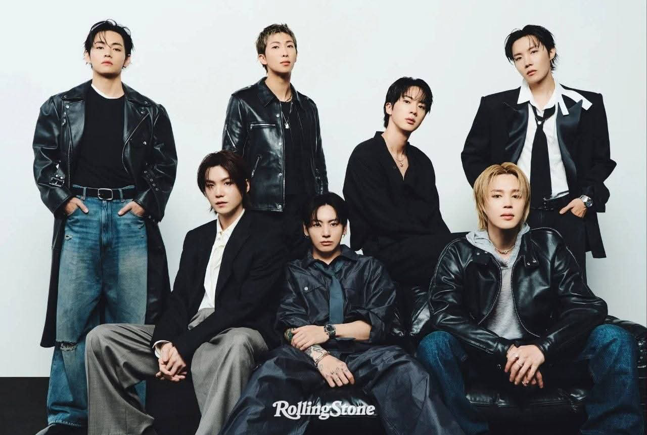 防弹少年团粉丝拍下的瞬间