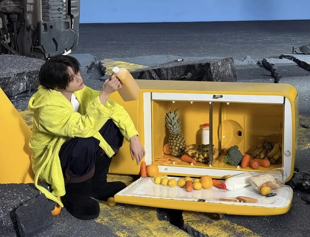 Recent activity shot of Beomgyu (TOMORROW X TOGETHER)