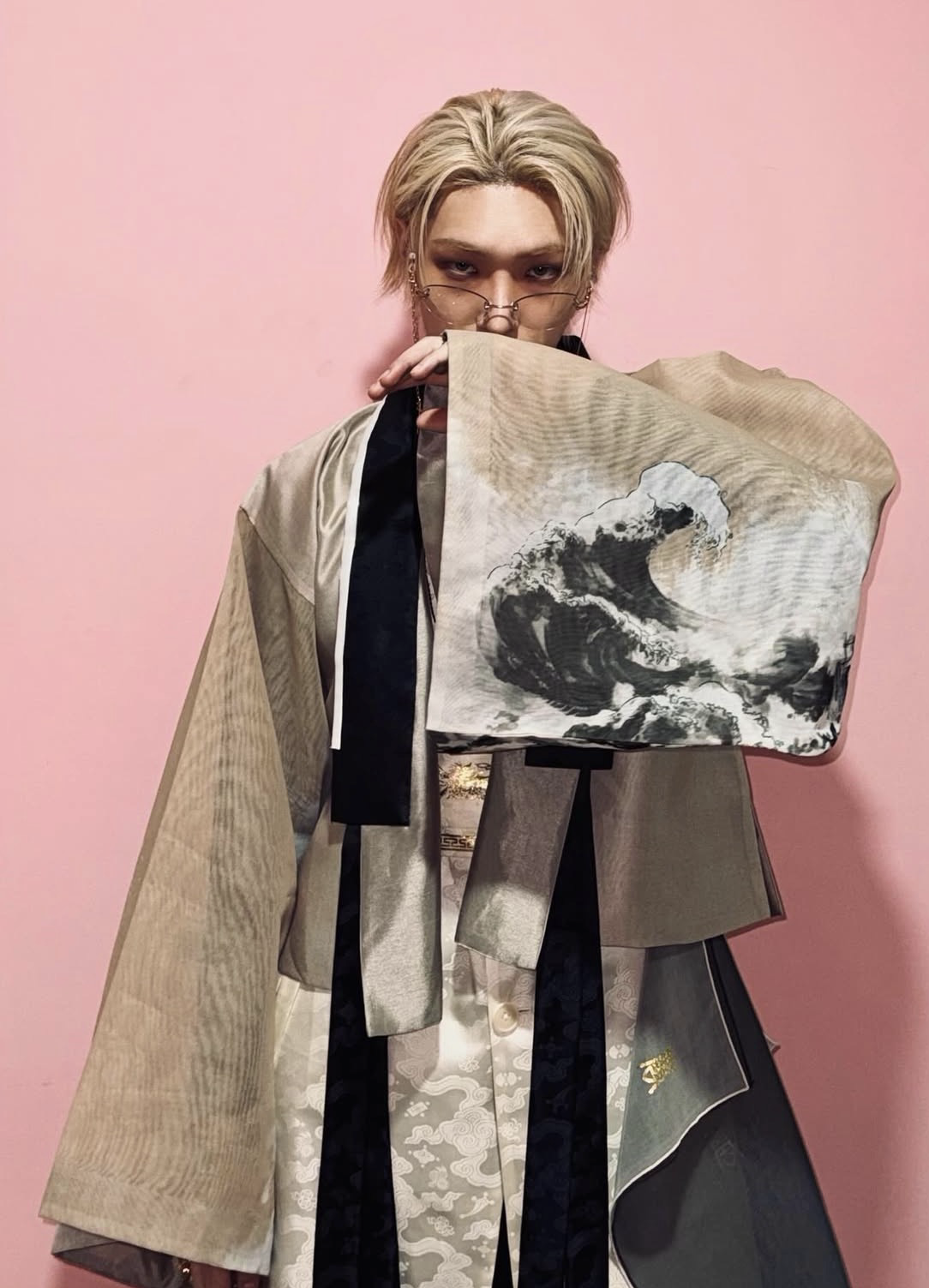 A moment captured by Mingi (ATEEZ)'s fan