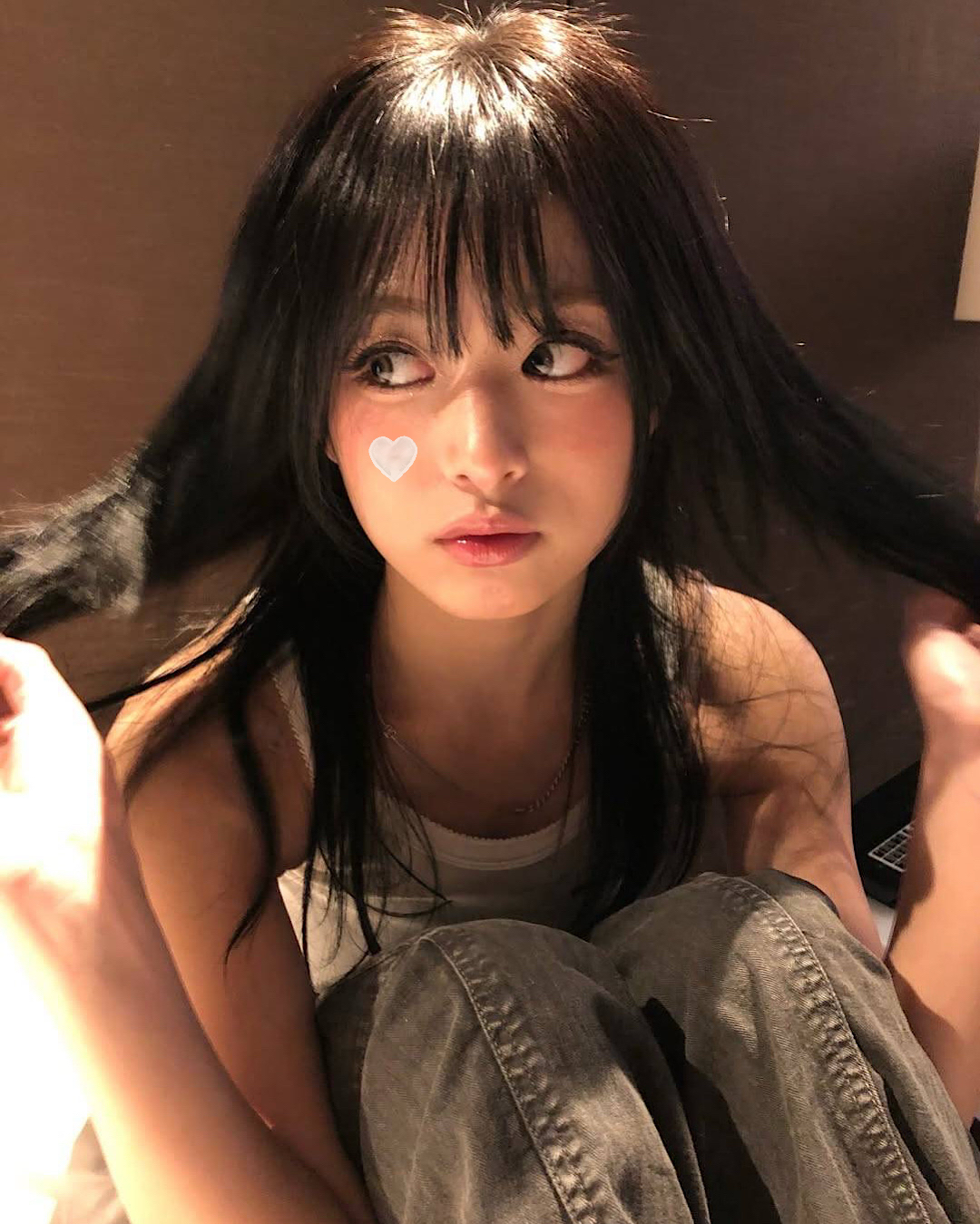 Recent activity shot of Ahyeon (BABYMONSTER)