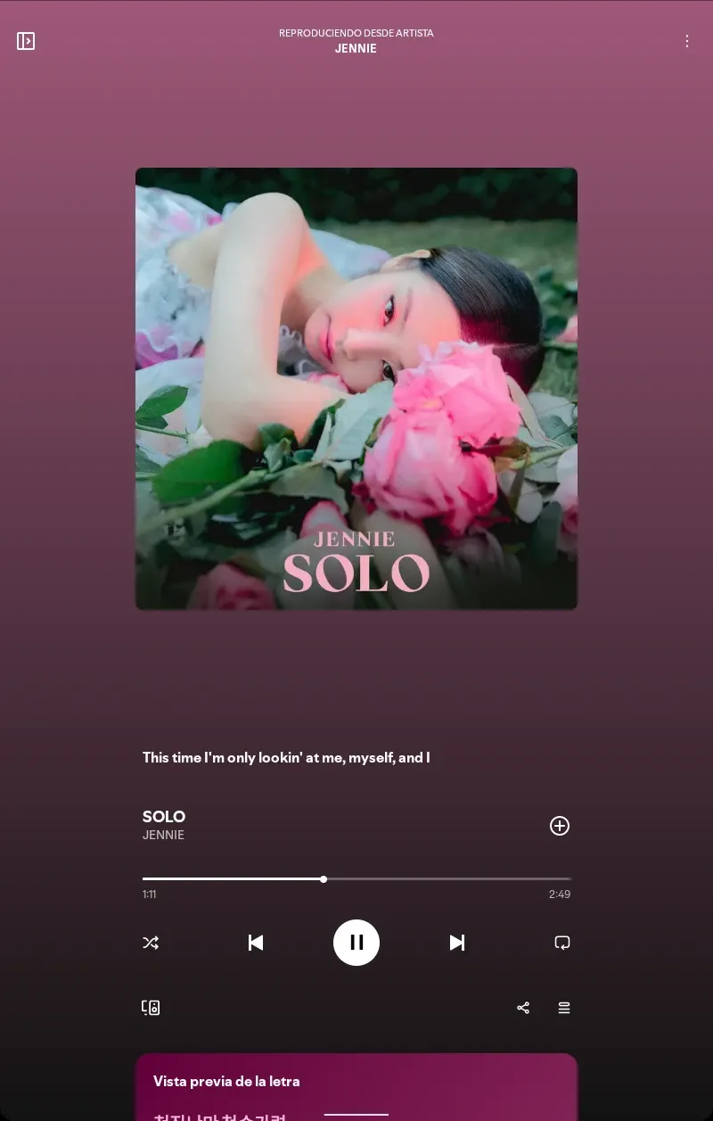 Latest photo of Jennie (BLACKPINK)