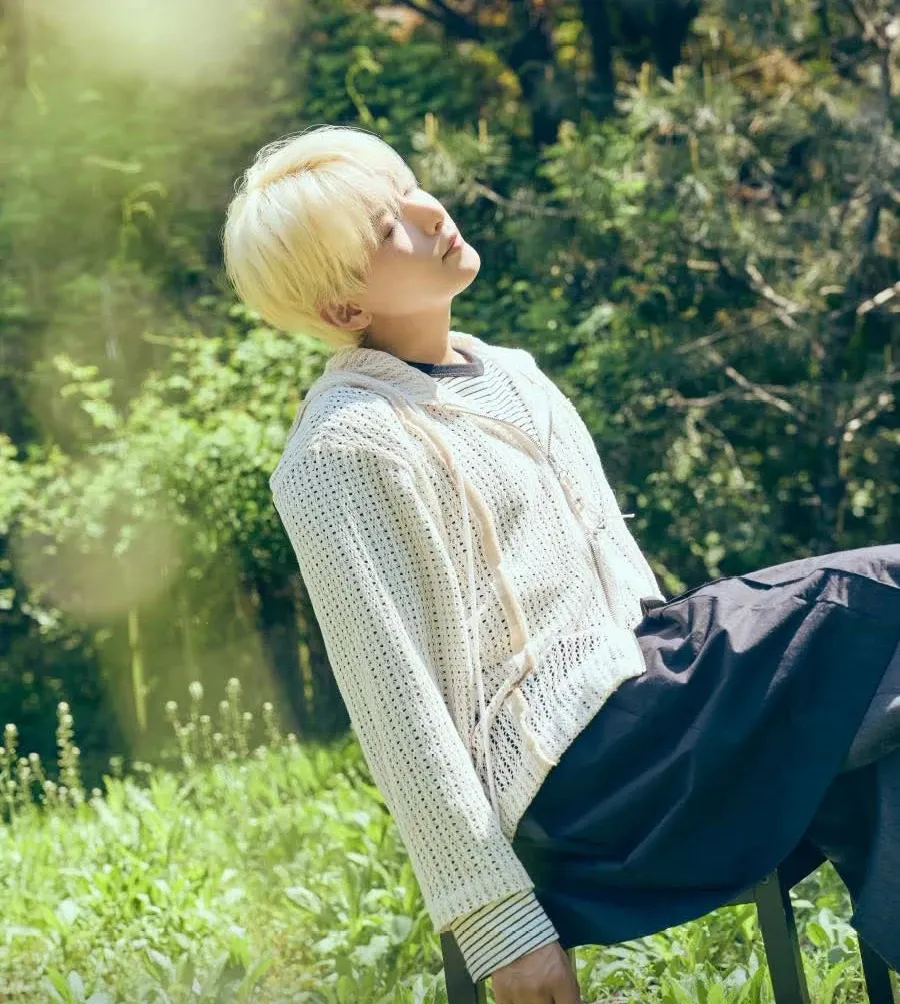 Behind-the-scenes cut of Ryeowook (Super Junior)